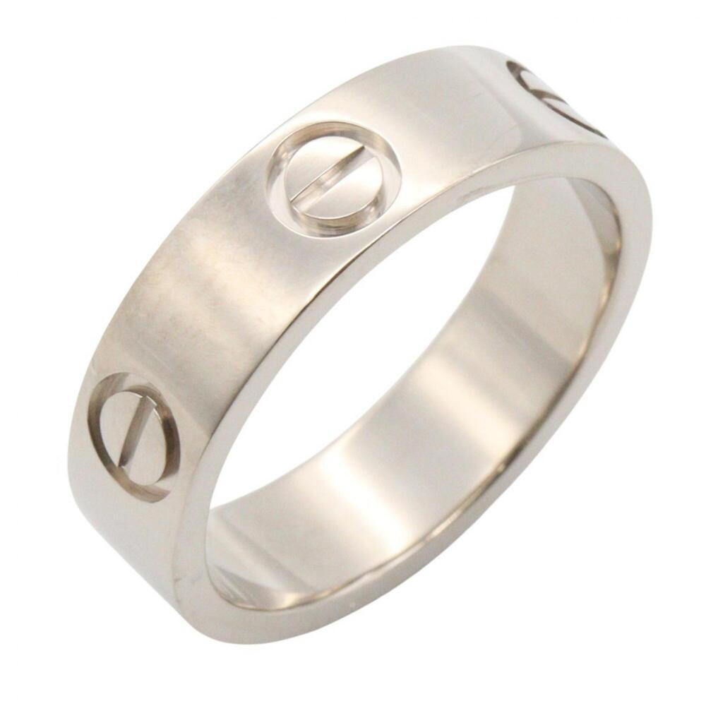 CARTIER 18k Silver Love Ring